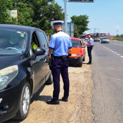 Polițiștii rutieri din Vrancea participă la campania pentru siguranța traficului în 2025