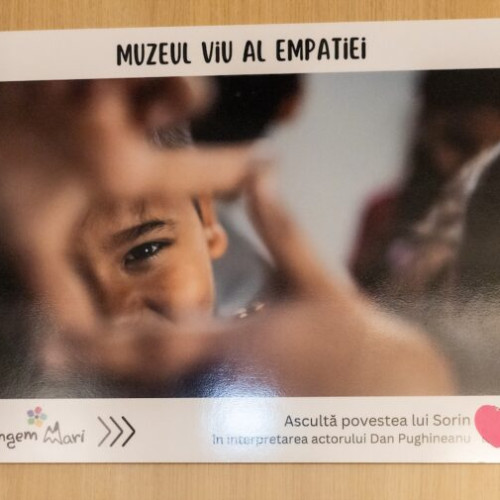 Ajungem MARI lansează Muzeul Viu al Empatiei pentru copiii instituționalizați
