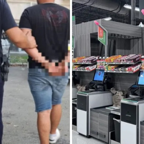 Bărbat reținut la Cluj pentru furt de produse în valoare de peste 1.600 de lei