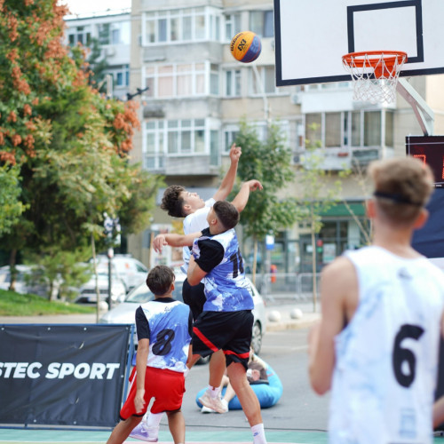 Galați a găzduit a doua ediție a turneului STEC UGAL 3x3 Tour de baschet