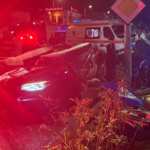 Patru victime într-un accident la Răzoarele, poliția a deschis dosar penal