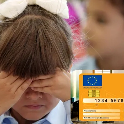 Tichete sociale de 500 de lei pentru preșcolari și elevi dezavantajați în anul școlar 2025-2026