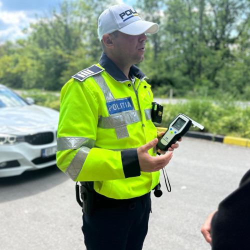 Bărbat din Ștefănești prins conducând cu alcoolemie de 3,11