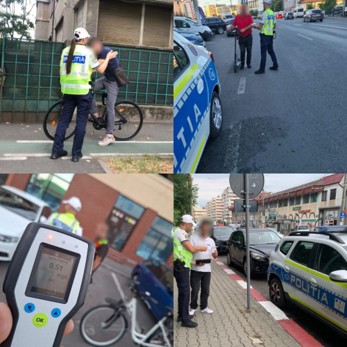 Polițiștii gorjeni participă la campania europeană pentru siguranța rutieră