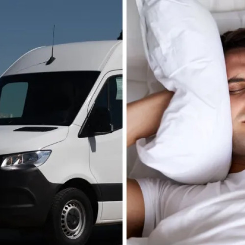 Locuitorii din Cluj-Napoca se plâng de zgomotul produs de dube cu mesaje publicitare