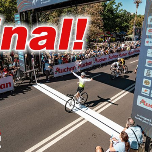 Turul României 2025 a străbătut 830 km cu 150 de cicliști și peste 200 de vehicule