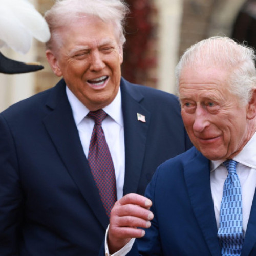 Donald Trump și Melania primesc o primire regală la Castelul Windsor în cadrul vizitei de stat