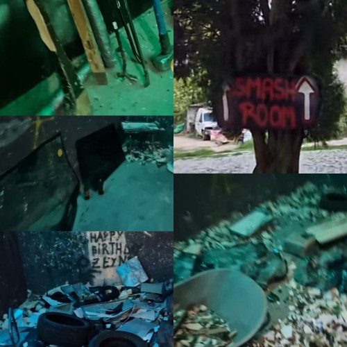 Smash Room, noua distracție care îi provoacă pe români să distrugă obiecte