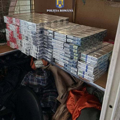 Zece percheziții în Suceava pentru combaterea contrabandei cu țigarete