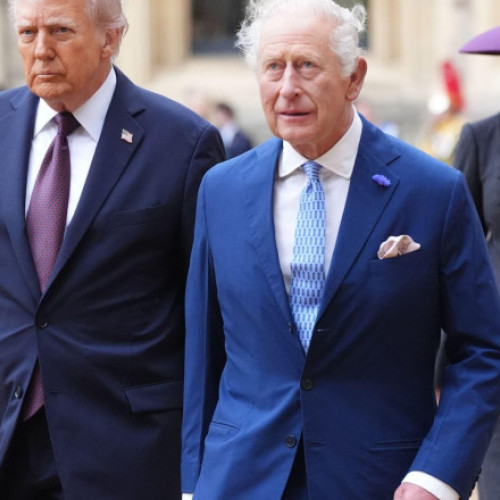 Banchet la Castelul Windsor în cinstea vizitei lui Donald Trump în Marea Britanie