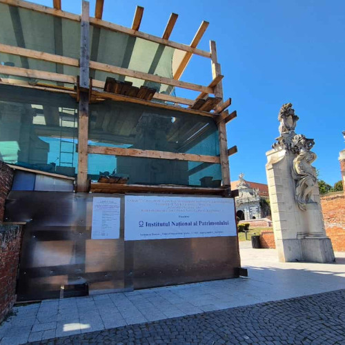 Proiect de restaurare a porților Cetății Alba Carolina, în curs de desfășurare