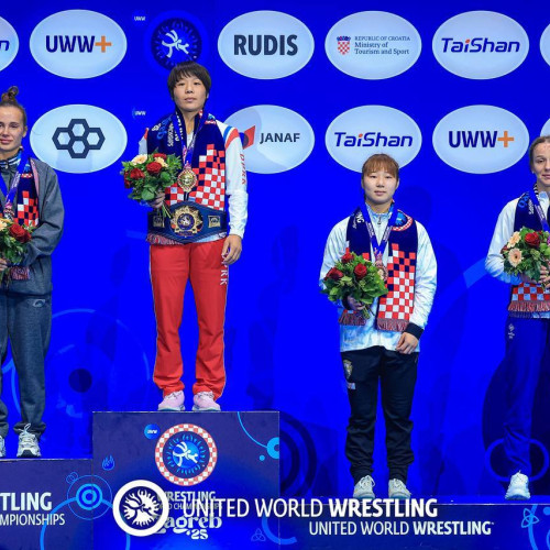 Andreea Beatrice Ana a câștigat bronzul la Campionatul Mondial de lupte din Zagreb