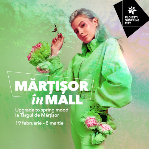 Târgul de Mărțișor aduce vibes fresh de primăvară la Shopping City Ploiești