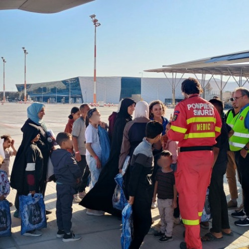 România a trimis o misiune umanitară cu pacienți din Fâșia Gaza