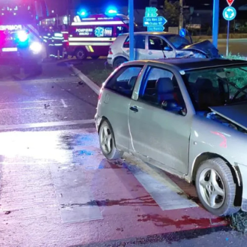 Trei persoane rănite într-un accident pe strada Ștefan cel Mare din Turda