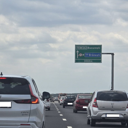 Restricții pe autostrada A2 pentru lucrări la parapetul median între București și Constanța