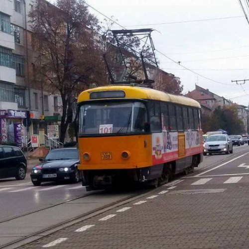 Botoșaniul a început demontarea ultimelor linii de tramvai din oraș