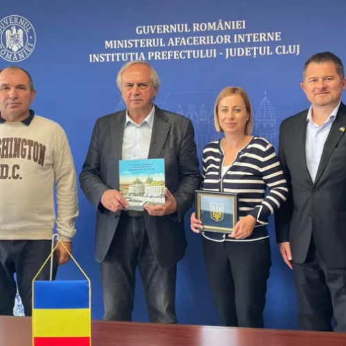 Prefectul Clujului a discutat cu oficiali ucraineni despre sprijinul refugiaților