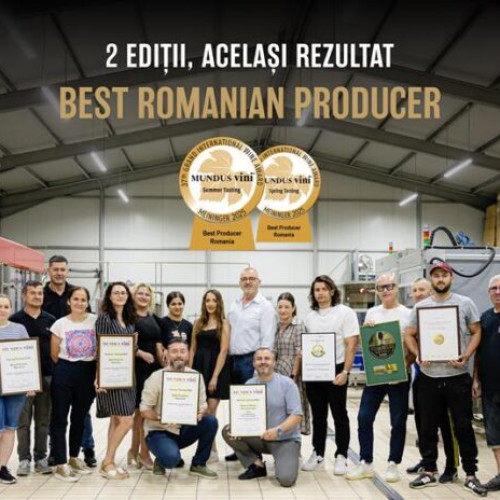 Crama Gîrboiu, desemnată cel mai bun producător român la Mundus Vini 2025