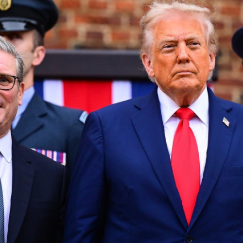 Donald Trump a discutat cu Keir Starmer la Chequers în a doua zi a vizitei în Marea Britanie