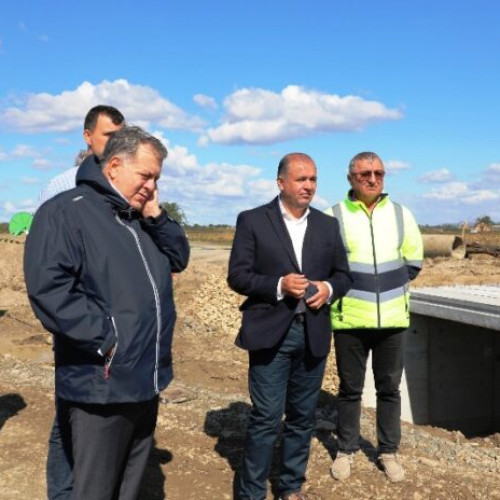 Progrese importante în modernizarea drumului județean DJ 204E din Vrancea