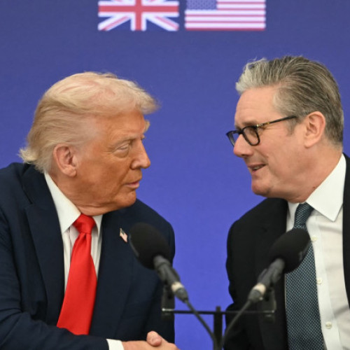 Donald Trump și Keir Starmer semnează un parteneriat tehnologic și un acord de energie nucleară