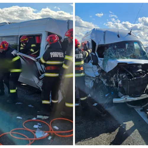 Accident pe autostrada A10 între Alba Iulia și Turda: două persoane rănite