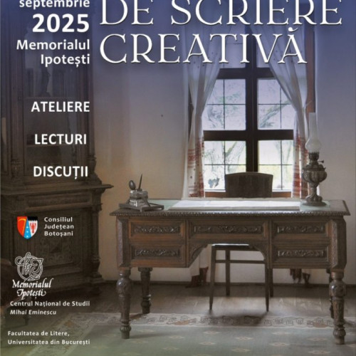 Tabăra de scriere creativă – poezie, organizată la Memorialul Ipotești