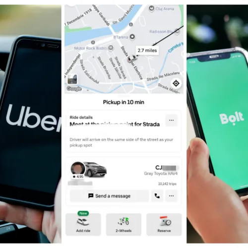 Clujenii se confruntă cu probleme frecvente la serviciile Uber și Bolt