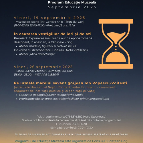 Inel de aur roman expus în premieră la Muzeul Județean Gorj