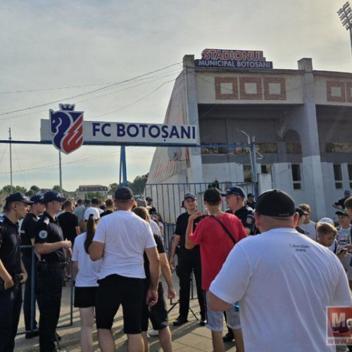 Meciul F.C. Botoșani – FCSB pe Stadionul Municipal în condiții sporite de siguranță