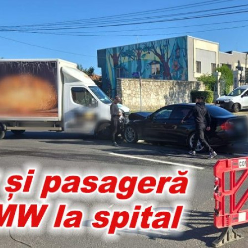 Accident la Bariera Brăilei după o manevră greșită la virajul la stânga