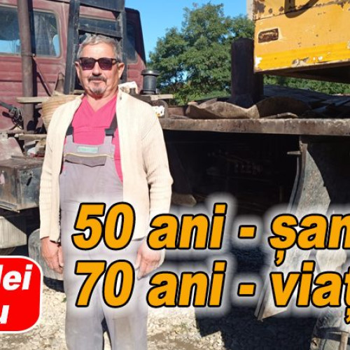 Antonel Budău, 50 de ani la macara în cadrul Concas Buzău