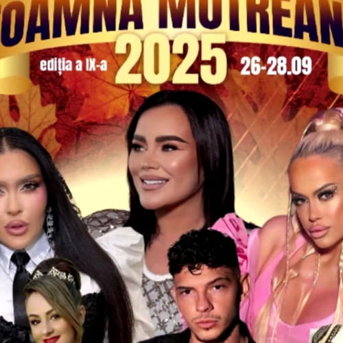 Festivalul Toamna Motreană 2025 va aduce spectacole și tradiții în Motru