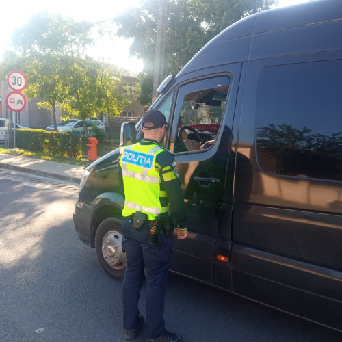 Acțiune a polițiștilor din Ștefănești pentru creșterea siguranței rutiere
