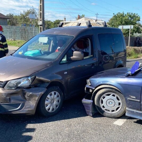 Accident rutier fără victime pe DN2 în orașul Mărășești