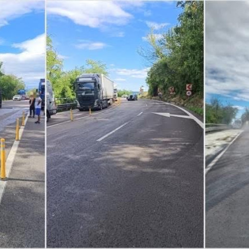 Accident rutier pe DN7 în Vâlcea soldat cu două persoane rănite