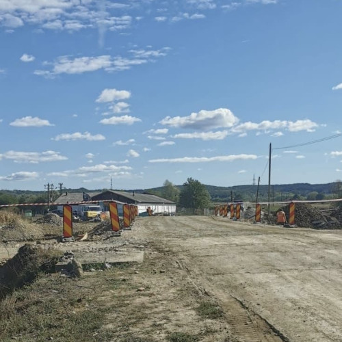 Traficul rutier redeschis pe DJ 673A între Târgu Jiu și Țicleni