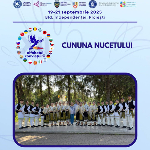 Ploiești găzduiește Festivalul „Alfabetul Conviețuirii” cu participare internațională