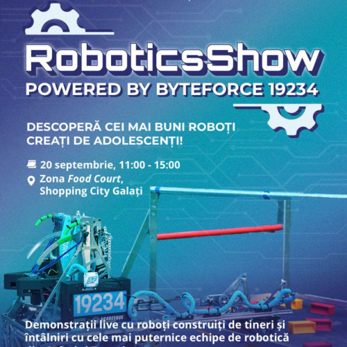 Robotics Show aduce tehnologia în centrul atenției la Shopping City Galați
