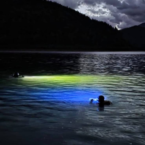 Scafandrii Salvamont din Gorj și Hunedoara au făcut un antrenament la lacul Gura Apelor