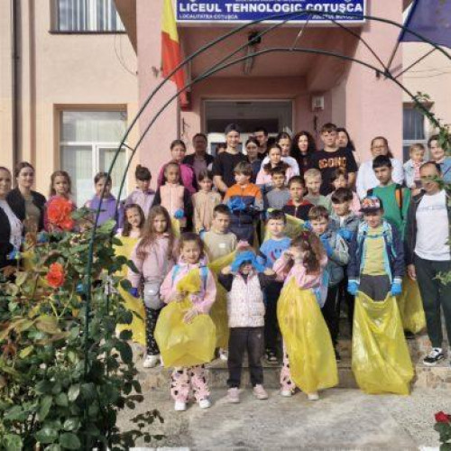 Botoșaniul participă la Ziua de Curățenie Națională cu peste 12.400 de elevi și preșcolari