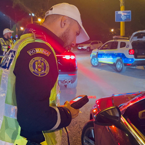 Doi bărbați prinși conducând sub influența alcoolului în Techirghiol și Constanța