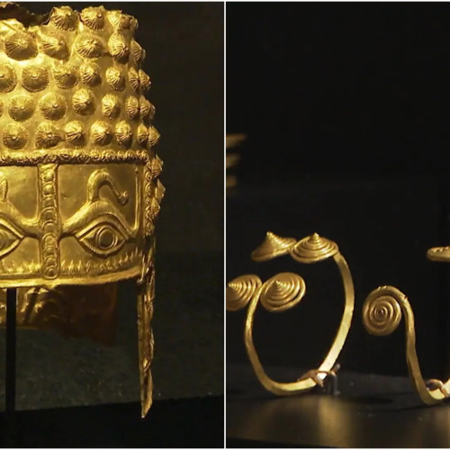 Coiful dacic de la Coțofenești și brățările furate, asigurate integral