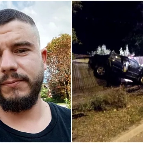Un tânăr a murit după ce mașina sa s-a izbit de un copac și un gard