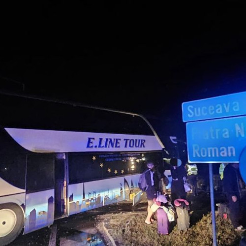 Accident cu autocar în comuna Nicolae Bălcescu: cinci răniți transportați la spital