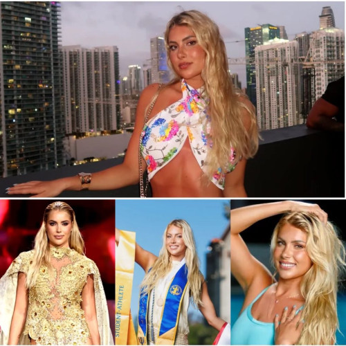 Andreea Drăgoi, înotătoarea româncă stabilită în SUA, îmbină sportul cu modellingul