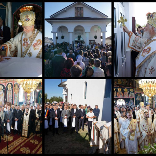 Biserica din Postârnacu a fost sfințită de Mitropolitul Nifon în prezența credincioșilor