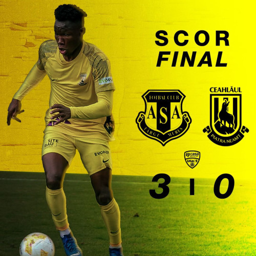 Ceahlăul pierde din nou la scor în deplasare cu ASA Târgu Mureş