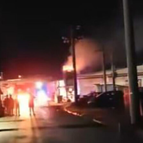 Explozie și incendiu la fabrica de lemn din Brad, fără victime